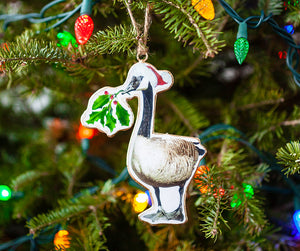 CANADIAN GOOSE ORNAMENT