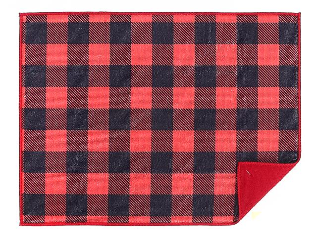 MICROFIBRE DRYING MAT (RED BUFFALO)