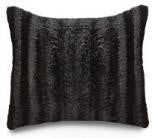 TUXEDO BLACK THROW CUSHION 18X18