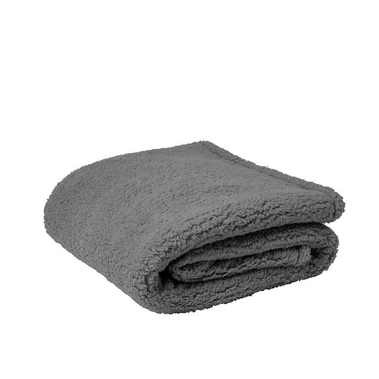 CHARCOAL SHERPA THROW
