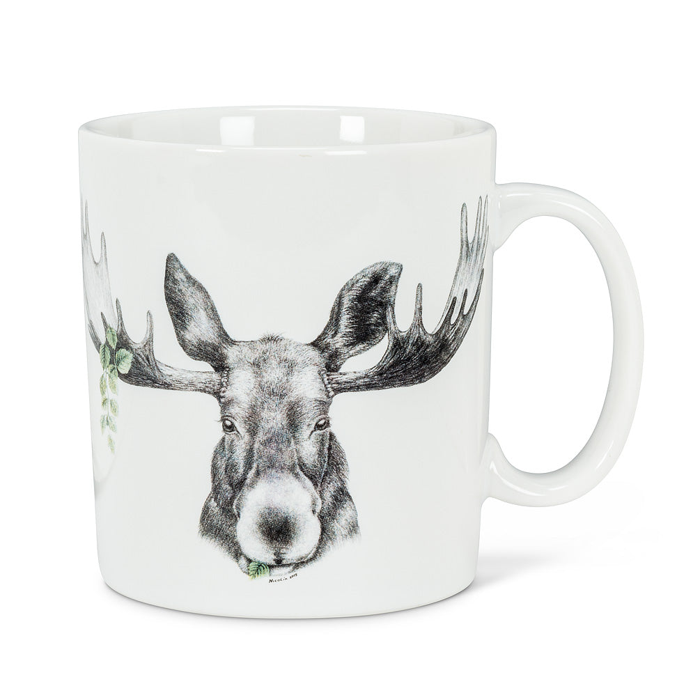 FOREST PRINCE MOOSE MUG (16OZ)