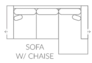 FINLEY SOFA WITH CHAISE
