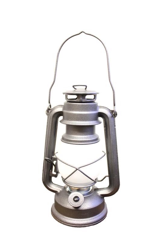 GUN METAL TORCH LIGHT LANTERN