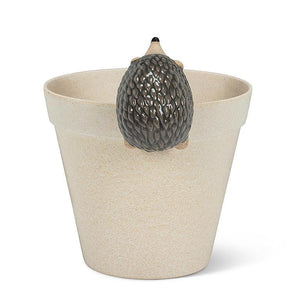 CLIMBING HEDGEHOG POT HANGER 3.5"L