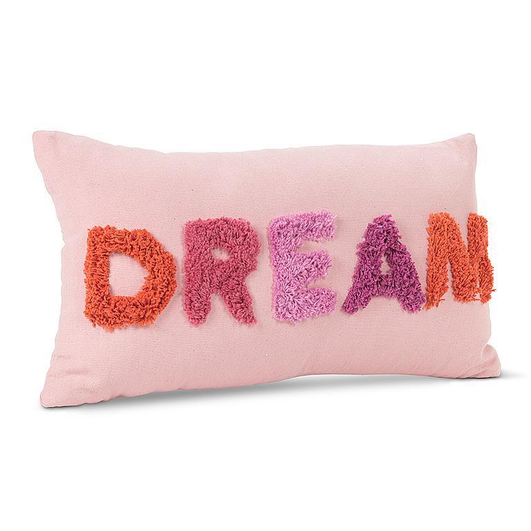 Pink tufted pillow hotsell