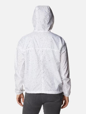 WOMEN'S WHITE WINDBREAKER JACKET