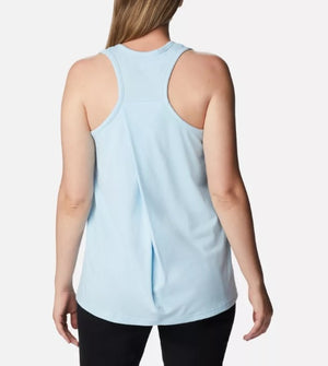 WOMEN'S SUN TREK RACERBACK TANK SPRING BLUE