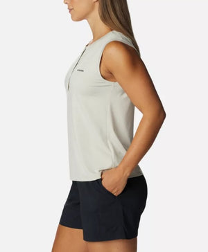 WOMEN'S CORAL RIDGESLEEVELESS TOP DARK STONE