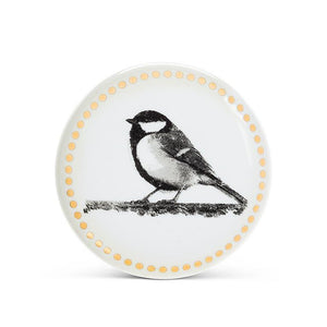 CHICKADEE KNOB WITH DOTS