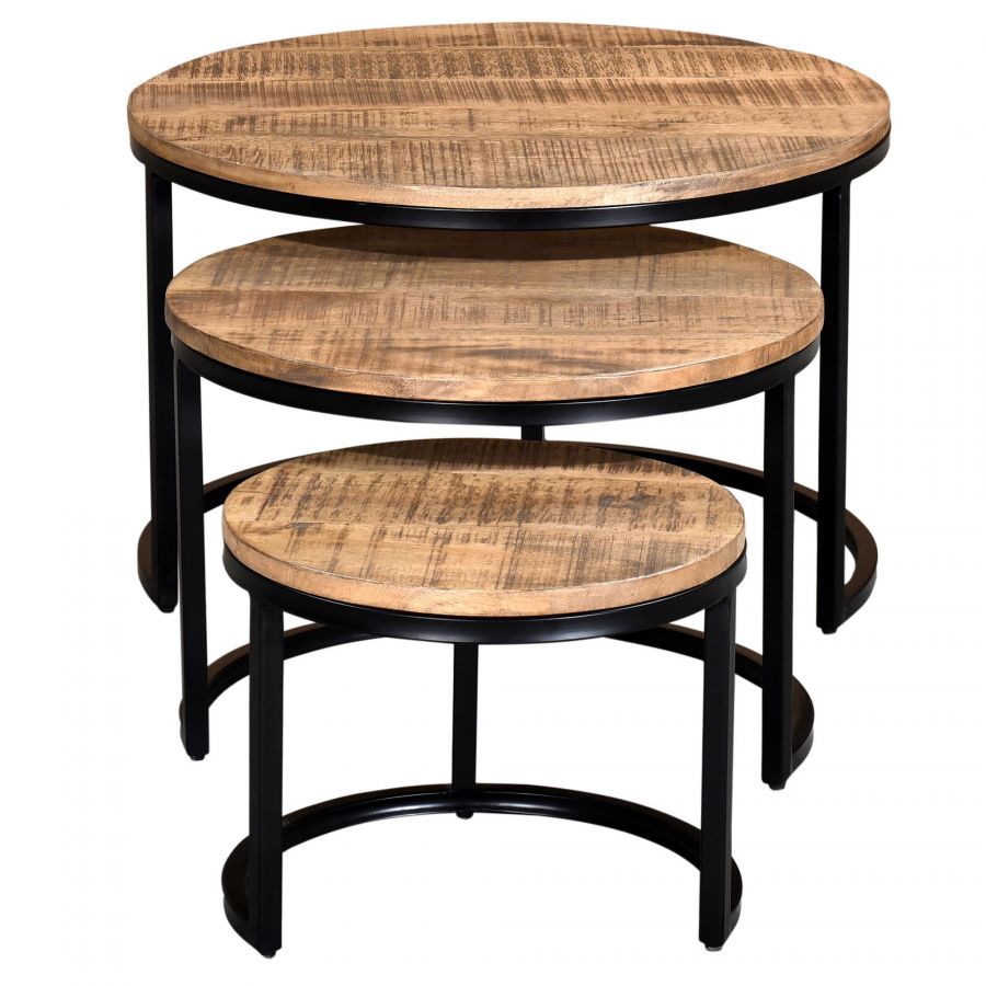 WW - DARSH 3 PC COFFEE TABLE