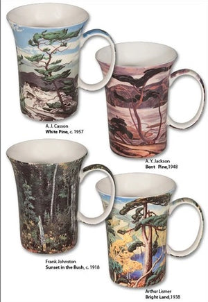 GROUP OF SEVEN MUGS SET OF 4