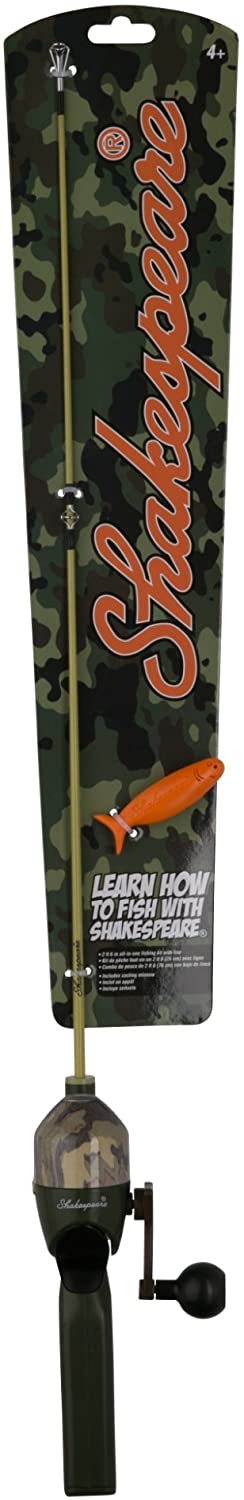 SHAKESPEARE KIDS FISHING ROD CAMO KIT