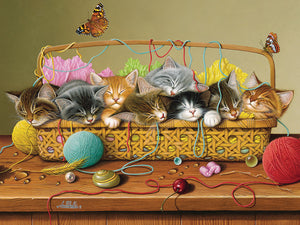 BASKET CASE (350 PCS) FAMILY PUZZLE
