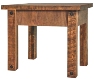 RUFFSAWN - ADIRONDACK END TABLE