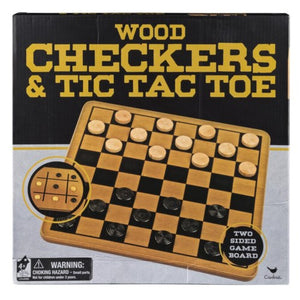 CHECKERS & TIC TAC TOE