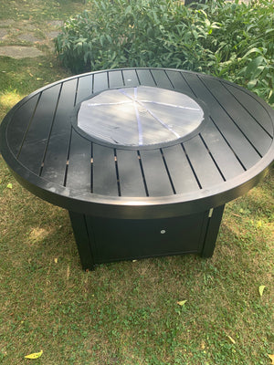 42" Round  Outdoor Aluminum Firepit