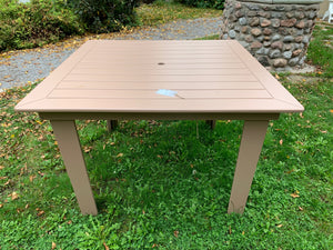 48" X 48" DINING TAN