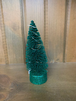 LED BOTTLE BRUSH GLITTER TREE