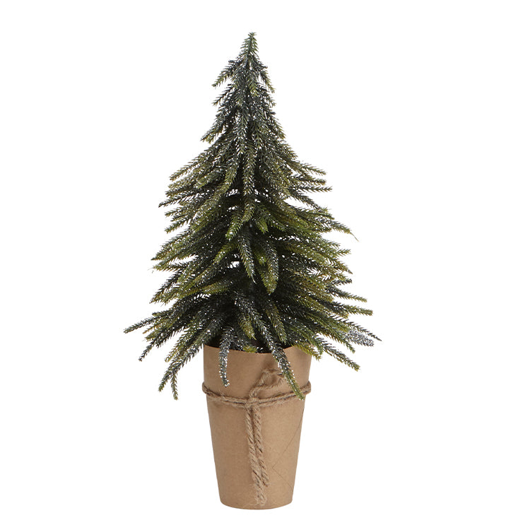 SPARKLE PINE TREE LRG